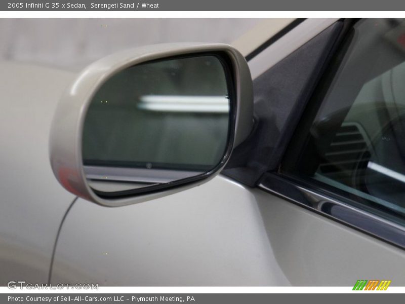 Serengeti Sand / Wheat 2005 Infiniti G 35 x Sedan