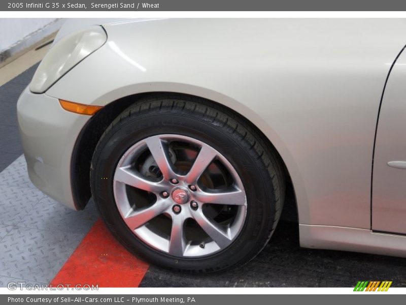 Serengeti Sand / Wheat 2005 Infiniti G 35 x Sedan