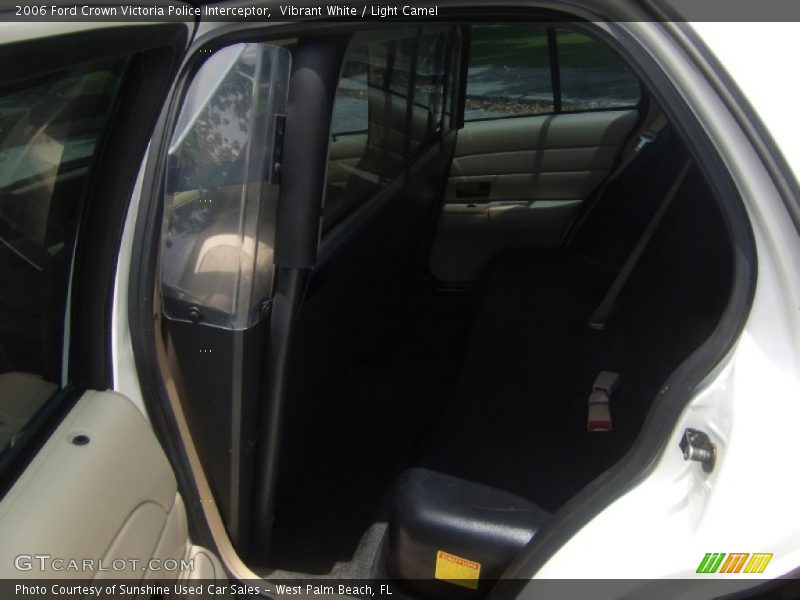 Vibrant White / Light Camel 2006 Ford Crown Victoria Police Interceptor