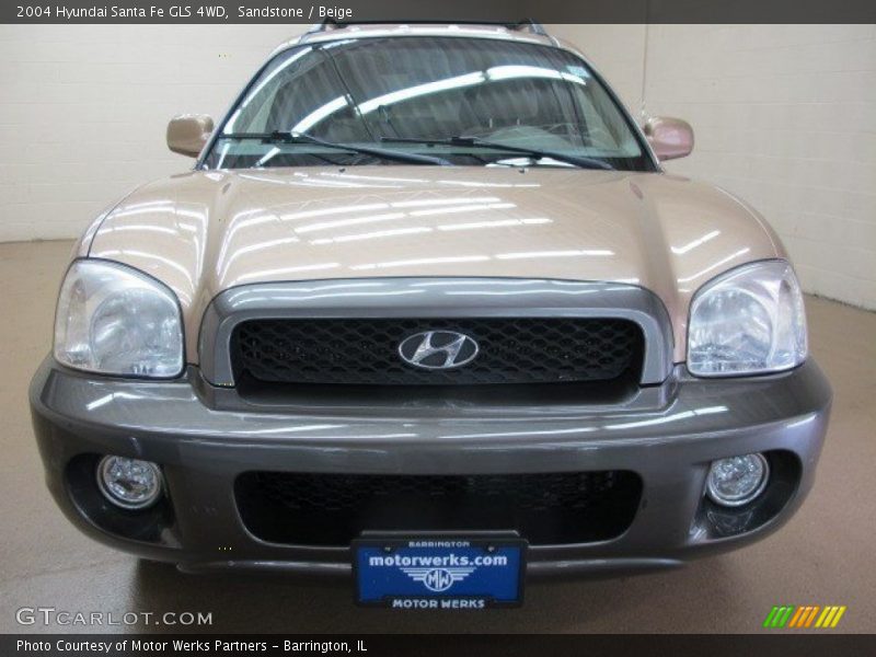 Sandstone / Beige 2004 Hyundai Santa Fe GLS 4WD