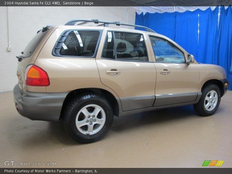 Sandstone / Beige 2004 Hyundai Santa Fe GLS 4WD