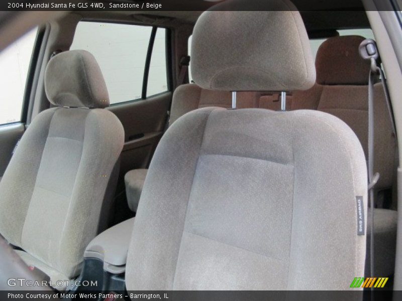 Sandstone / Beige 2004 Hyundai Santa Fe GLS 4WD