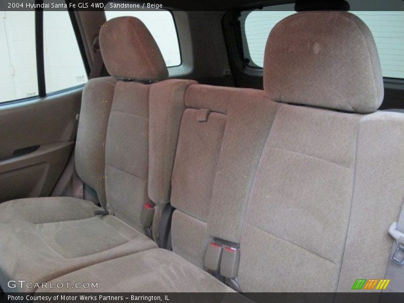 Sandstone / Beige 2004 Hyundai Santa Fe GLS 4WD