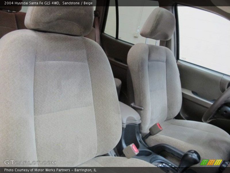 Sandstone / Beige 2004 Hyundai Santa Fe GLS 4WD