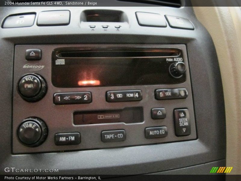 Sandstone / Beige 2004 Hyundai Santa Fe GLS 4WD