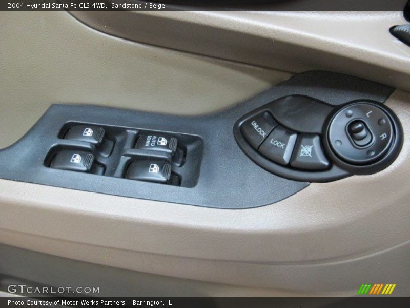 Sandstone / Beige 2004 Hyundai Santa Fe GLS 4WD