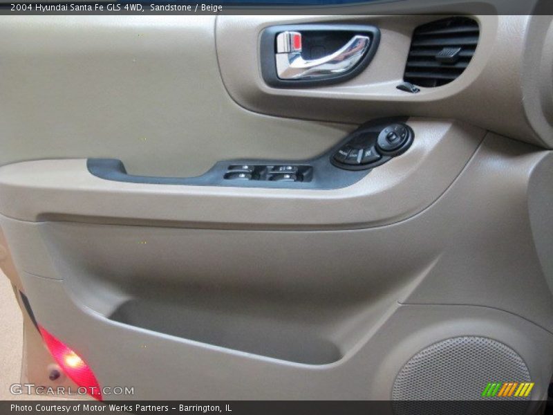 Sandstone / Beige 2004 Hyundai Santa Fe GLS 4WD