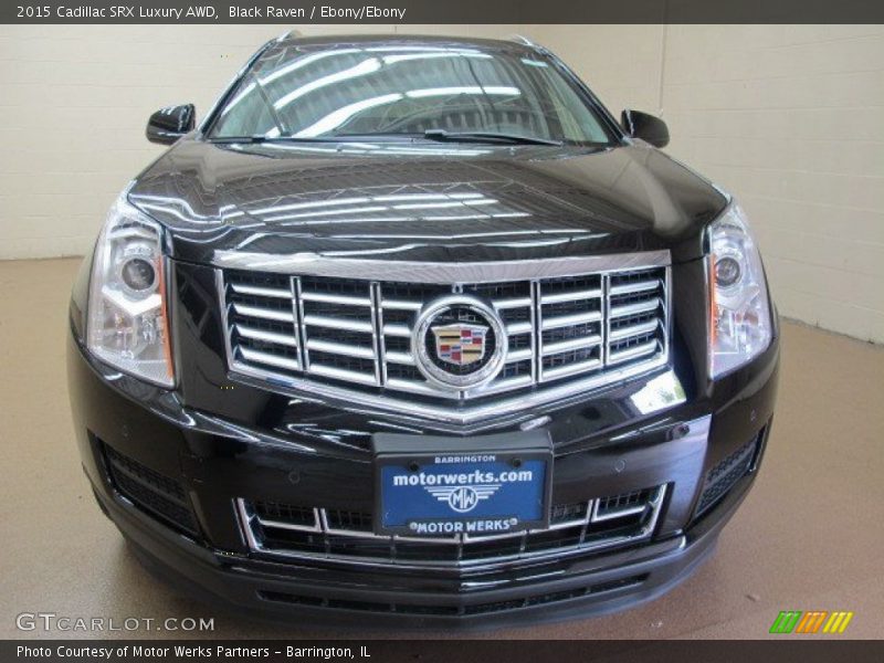 Black Raven / Ebony/Ebony 2015 Cadillac SRX Luxury AWD