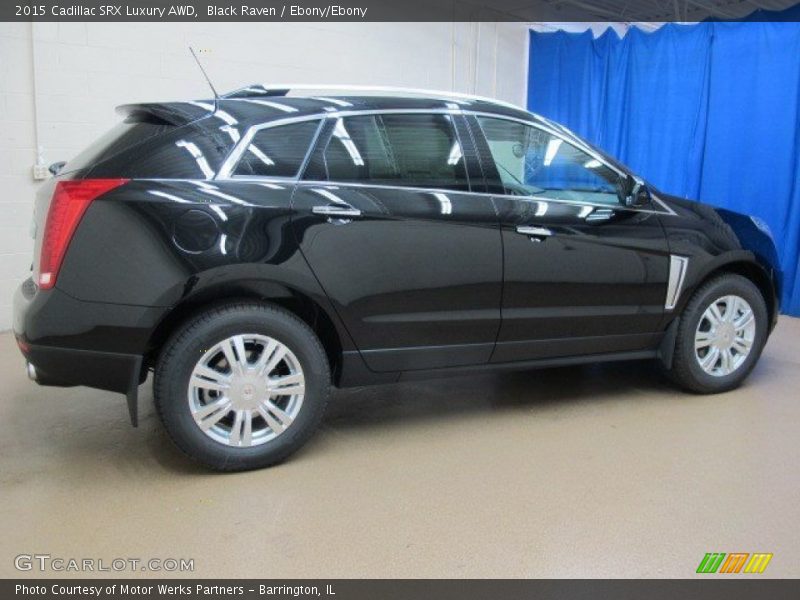 Black Raven / Ebony/Ebony 2015 Cadillac SRX Luxury AWD
