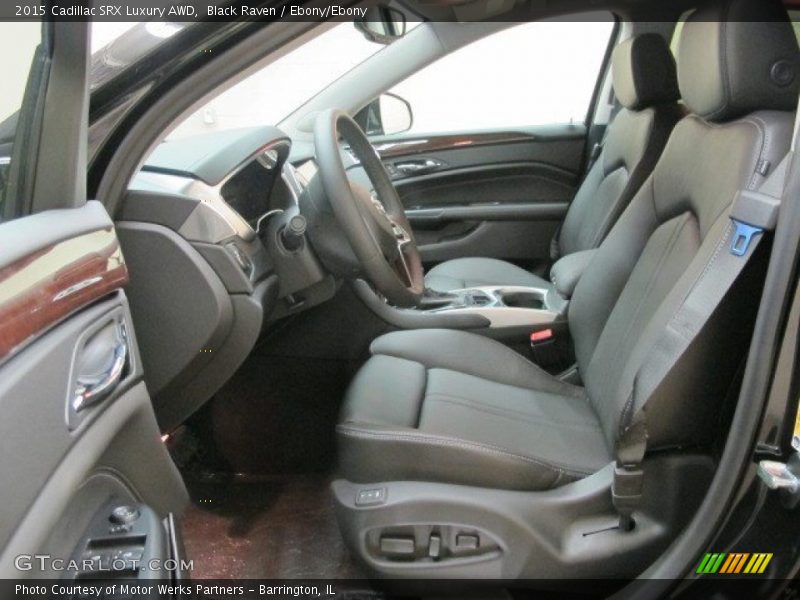 Black Raven / Ebony/Ebony 2015 Cadillac SRX Luxury AWD