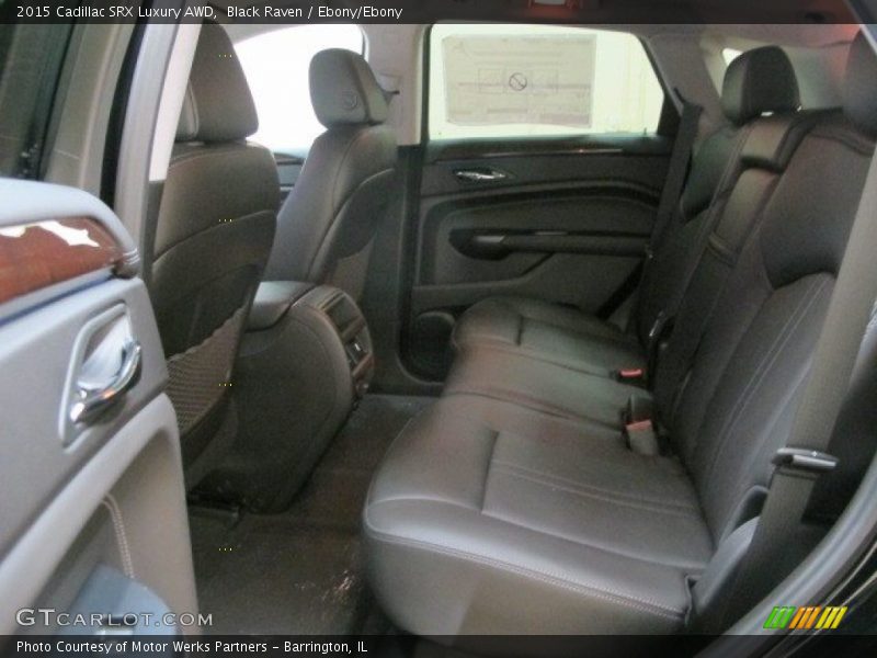 Black Raven / Ebony/Ebony 2015 Cadillac SRX Luxury AWD