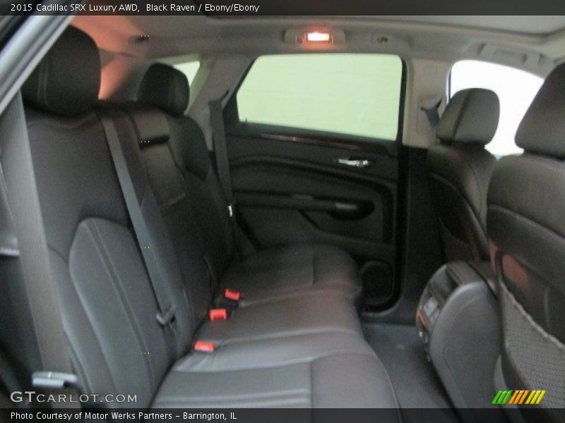 Black Raven / Ebony/Ebony 2015 Cadillac SRX Luxury AWD
