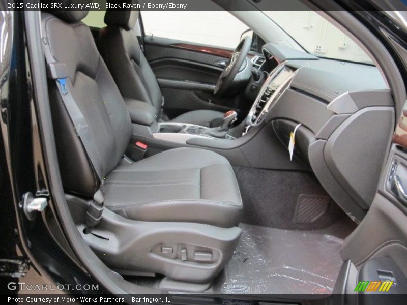 Black Raven / Ebony/Ebony 2015 Cadillac SRX Luxury AWD