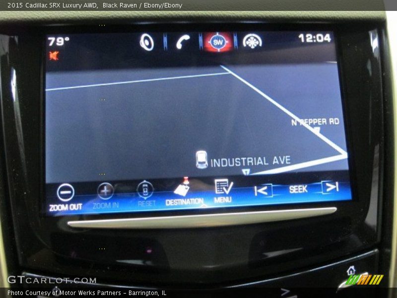 Black Raven / Ebony/Ebony 2015 Cadillac SRX Luxury AWD