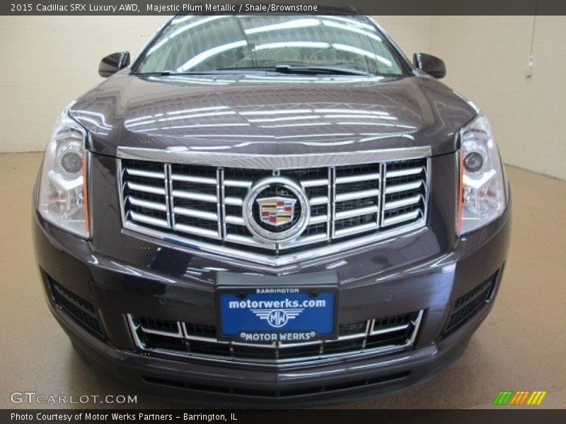 Majestic Plum Metallic / Shale/Brownstone 2015 Cadillac SRX Luxury AWD