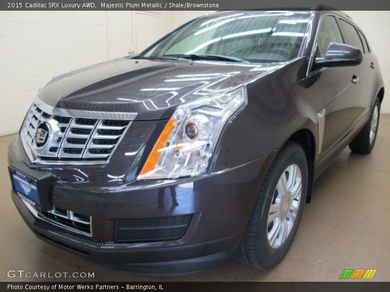 Majestic Plum Metallic / Shale/Brownstone 2015 Cadillac SRX Luxury AWD