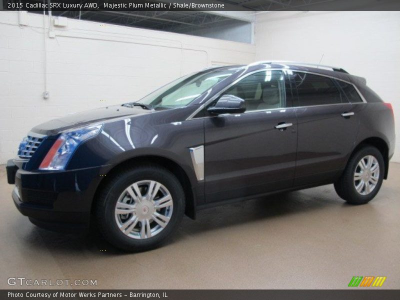 Majestic Plum Metallic / Shale/Brownstone 2015 Cadillac SRX Luxury AWD