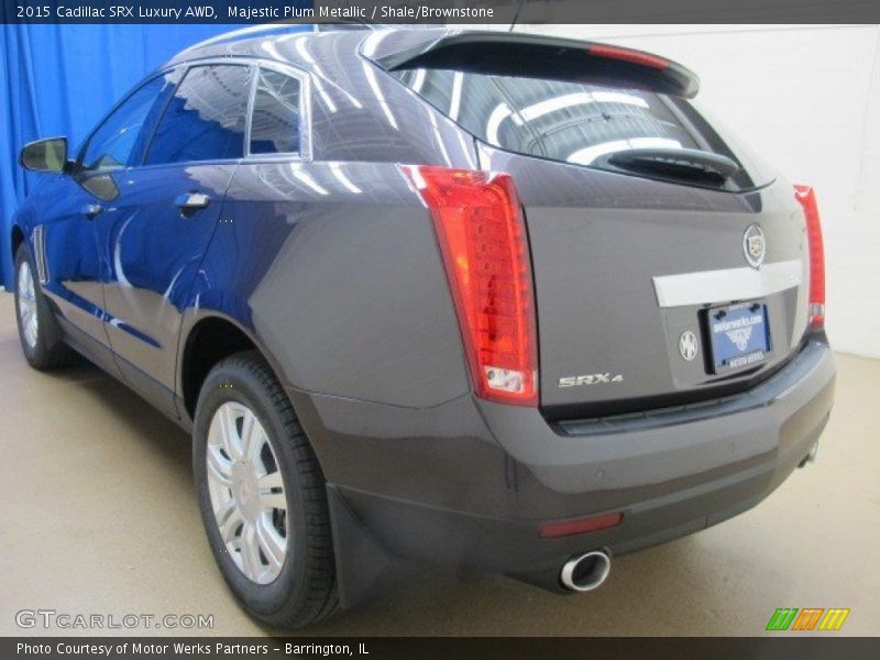 Majestic Plum Metallic / Shale/Brownstone 2015 Cadillac SRX Luxury AWD