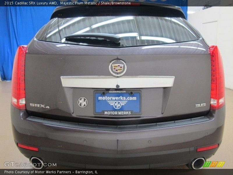 Majestic Plum Metallic / Shale/Brownstone 2015 Cadillac SRX Luxury AWD