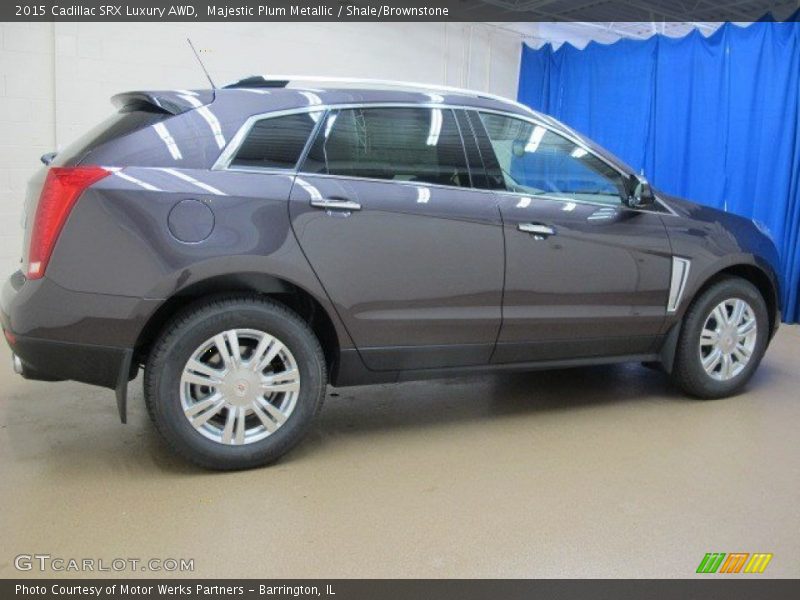 Majestic Plum Metallic / Shale/Brownstone 2015 Cadillac SRX Luxury AWD