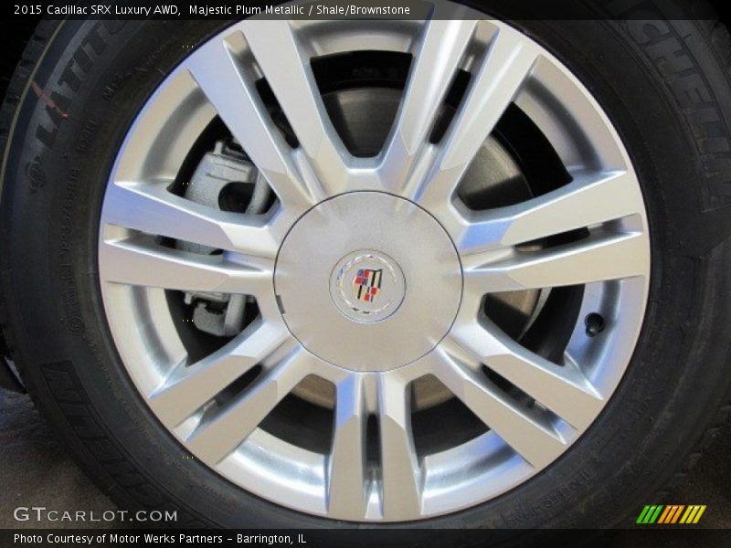Majestic Plum Metallic / Shale/Brownstone 2015 Cadillac SRX Luxury AWD