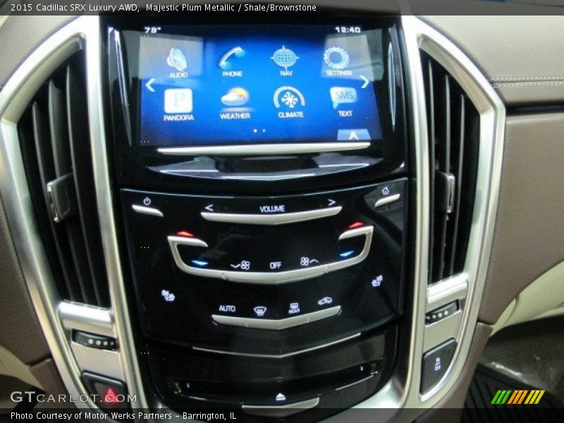 Majestic Plum Metallic / Shale/Brownstone 2015 Cadillac SRX Luxury AWD