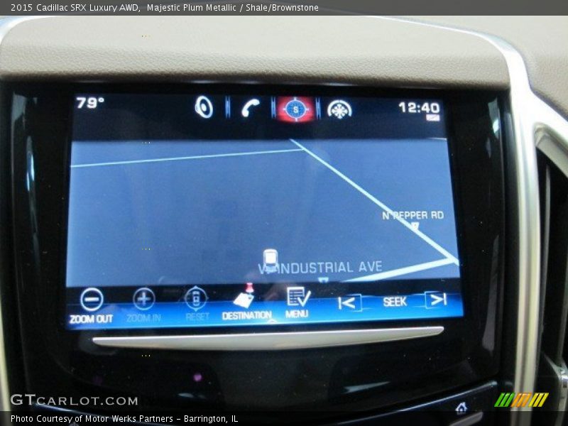 Majestic Plum Metallic / Shale/Brownstone 2015 Cadillac SRX Luxury AWD