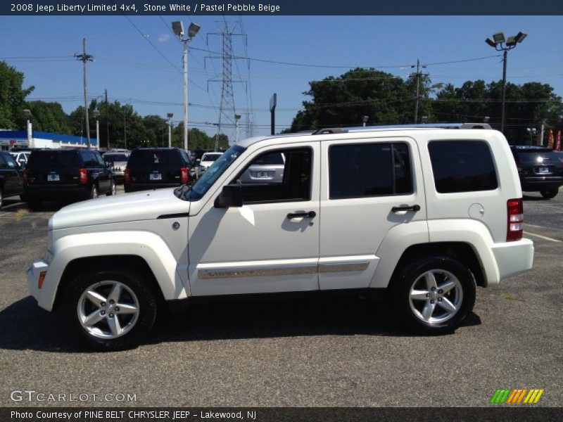  2008 Liberty Limited 4x4 Stone White