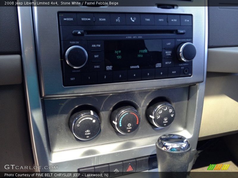 Stone White / Pastel Pebble Beige 2008 Jeep Liberty Limited 4x4