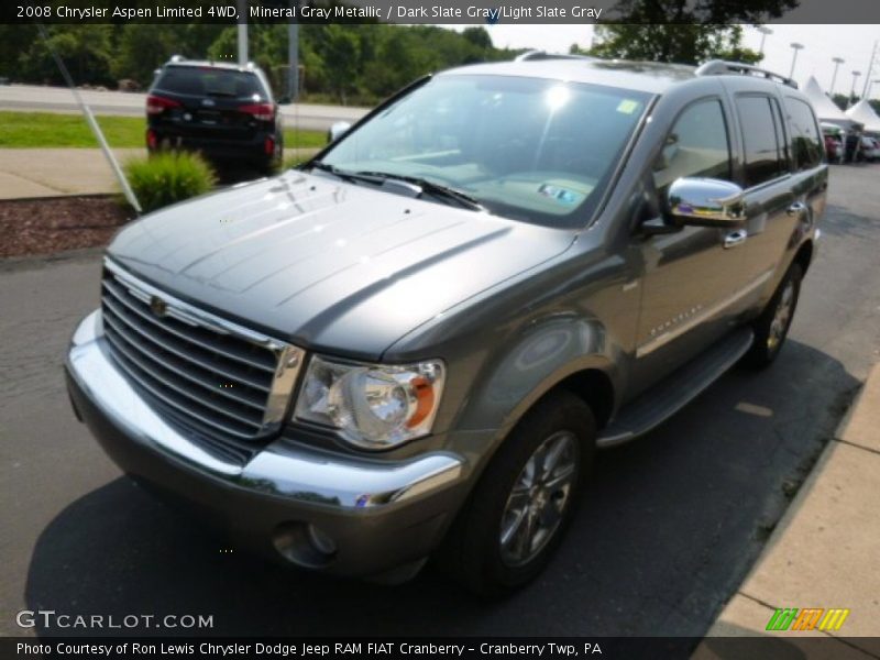 Mineral Gray Metallic / Dark Slate Gray/Light Slate Gray 2008 Chrysler Aspen Limited 4WD