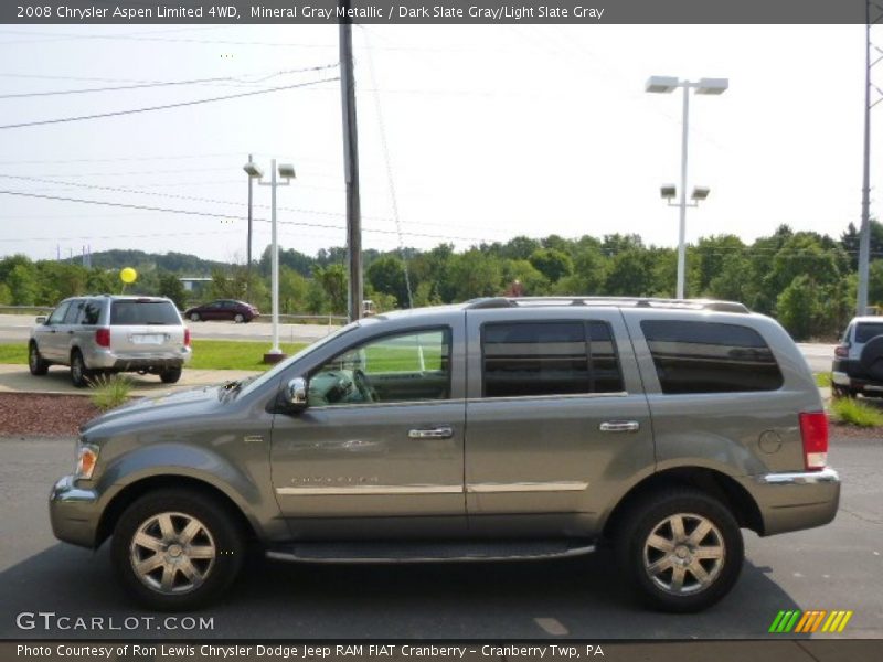 Mineral Gray Metallic / Dark Slate Gray/Light Slate Gray 2008 Chrysler Aspen Limited 4WD