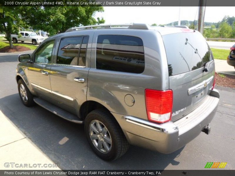 Mineral Gray Metallic / Dark Slate Gray/Light Slate Gray 2008 Chrysler Aspen Limited 4WD