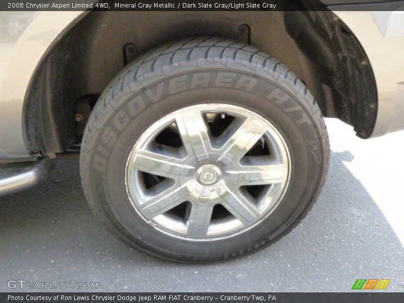 Mineral Gray Metallic / Dark Slate Gray/Light Slate Gray 2008 Chrysler Aspen Limited 4WD