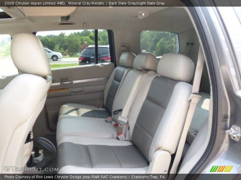 Mineral Gray Metallic / Dark Slate Gray/Light Slate Gray 2008 Chrysler Aspen Limited 4WD