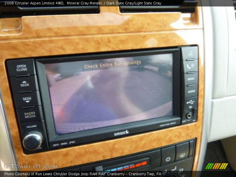 Mineral Gray Metallic / Dark Slate Gray/Light Slate Gray 2008 Chrysler Aspen Limited 4WD