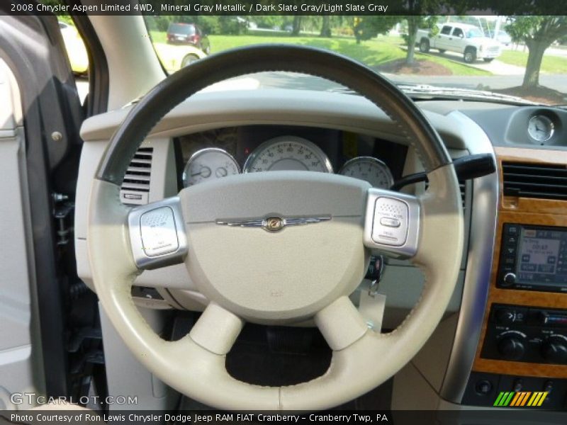 Mineral Gray Metallic / Dark Slate Gray/Light Slate Gray 2008 Chrysler Aspen Limited 4WD