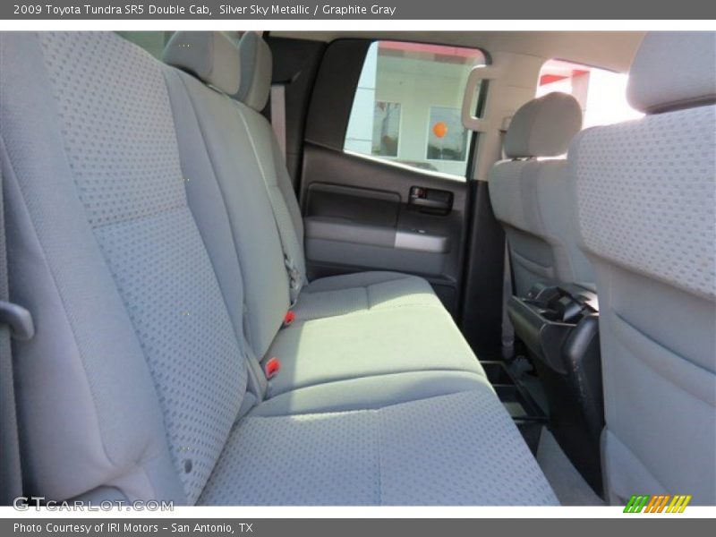 Silver Sky Metallic / Graphite Gray 2009 Toyota Tundra SR5 Double Cab