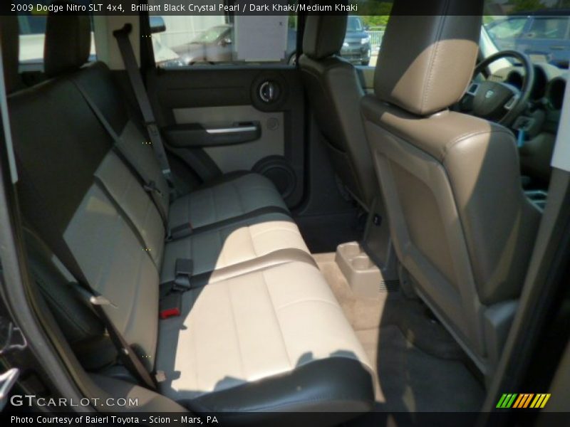 Brilliant Black Crystal Pearl / Dark Khaki/Medium Khaki 2009 Dodge Nitro SLT 4x4