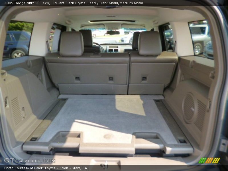 Brilliant Black Crystal Pearl / Dark Khaki/Medium Khaki 2009 Dodge Nitro SLT 4x4