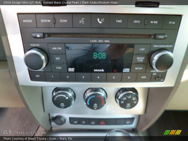 Brilliant Black Crystal Pearl / Dark Khaki/Medium Khaki 2009 Dodge Nitro SLT 4x4