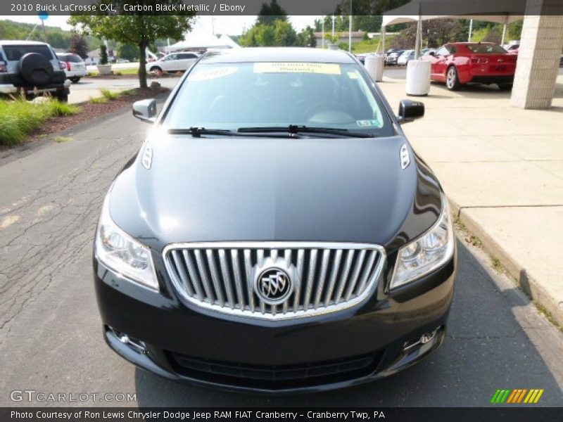 Carbon Black Metallic / Ebony 2010 Buick LaCrosse CXL