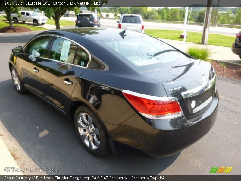 Carbon Black Metallic / Ebony 2010 Buick LaCrosse CXL