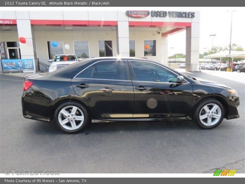 Attitude Black Metallic / Black/Ash 2012 Toyota Camry SE