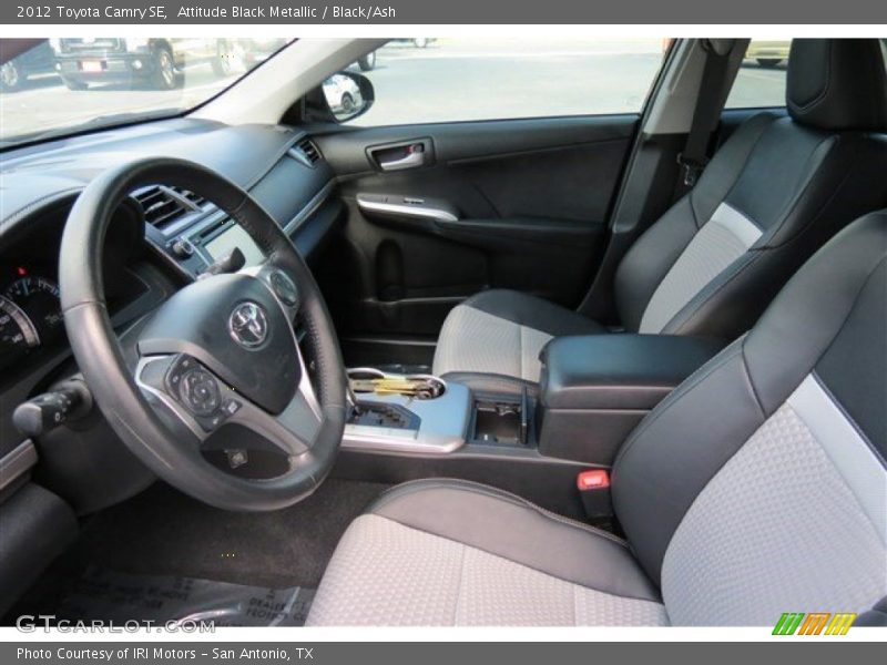 Attitude Black Metallic / Black/Ash 2012 Toyota Camry SE