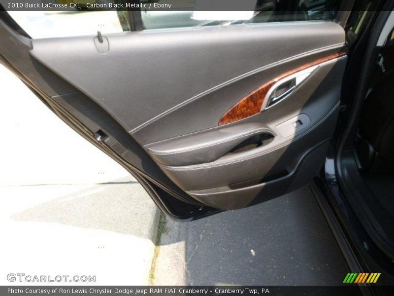 Carbon Black Metallic / Ebony 2010 Buick LaCrosse CXL