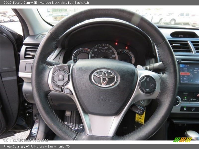 Attitude Black Metallic / Black/Ash 2012 Toyota Camry SE