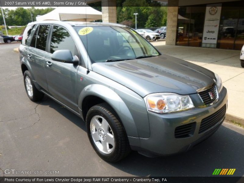 Storm Gray / Gray 2007 Saturn VUE V6 AWD