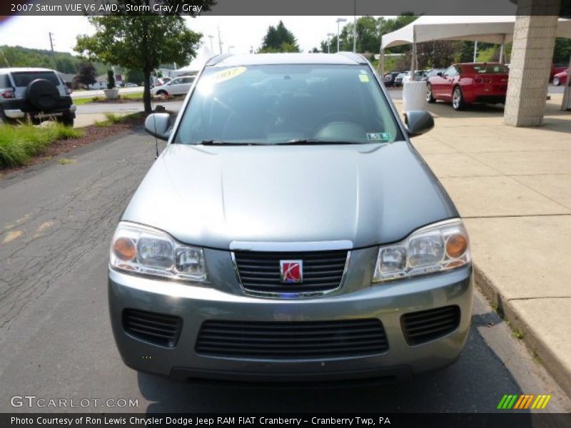 Storm Gray / Gray 2007 Saturn VUE V6 AWD