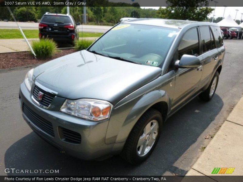 Storm Gray / Gray 2007 Saturn VUE V6 AWD