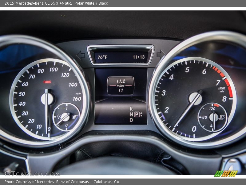  2015 GL 550 4Matic 550 4Matic Gauges